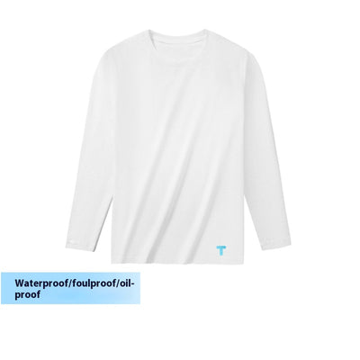 Camiseta Básica Antitinción de Algodón Xinjiang para Hombre - Image 15