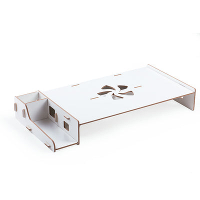 Organizador de Escritorio Madera DIY - Soporte Refrigerador para Monitores - Image 4