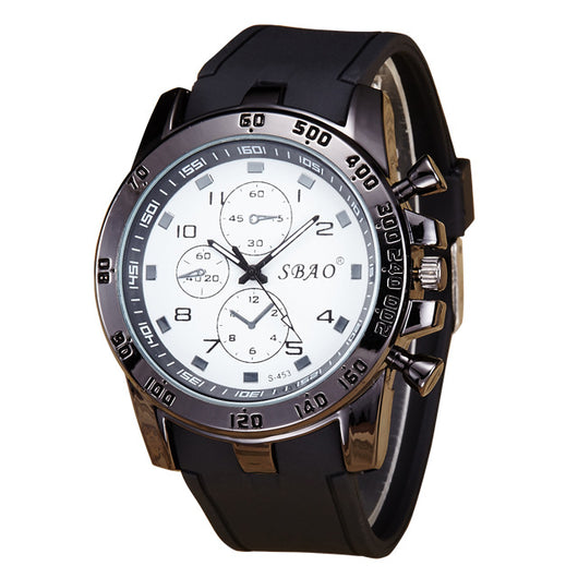 Reloj de Hombre SBAO Elegante Resistente al Agua con Correa de PU - Image 6