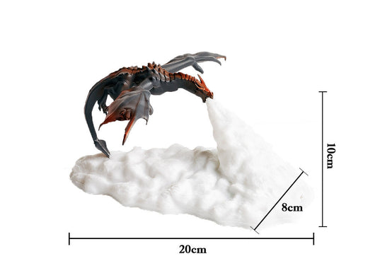 Lámpara LED Dragón de Fuego 3D Impresa - Decoración Luminosa Infantil - Image 4