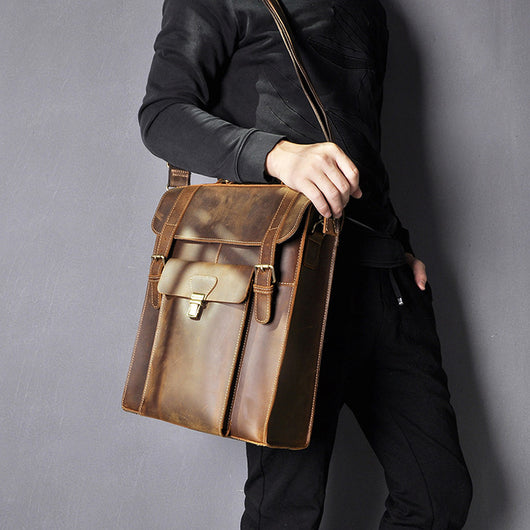 Mochila de Cuero para Hombre - Image 3