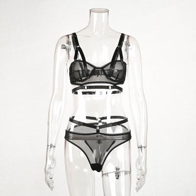 Conjunto de Lencería Sensual de Malla Transparente Estilo Europeo - Image 50