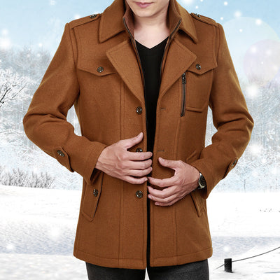 Abrigo de Lana para Hombre - Invierno Premium - Image 2