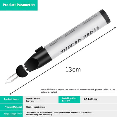 Lápiz de Soldadura Instantáneo en Cuero Artesanal - Image 4