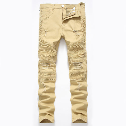 Pantalones con Textura Arrugada - Image 6