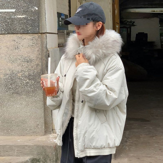 Chaqueta Corta Acolchada Estilo Americano para Mujer - Image 12