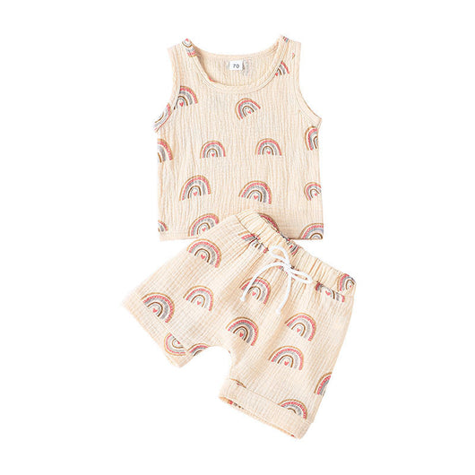 Shorts Deportivos de Verano para Niños y Niñas - Conjunto de Dos Piezas - Image 3