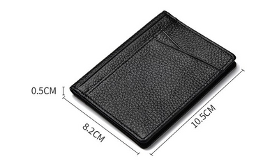 Cartera de Cuero Genuino para Documentos y Tarjetas - Image 7