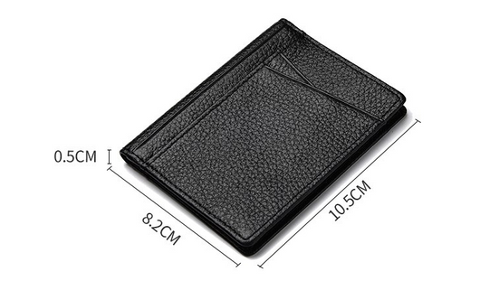 Cartera de Cuero Genuino para Documentos y Tarjetas - Image 7