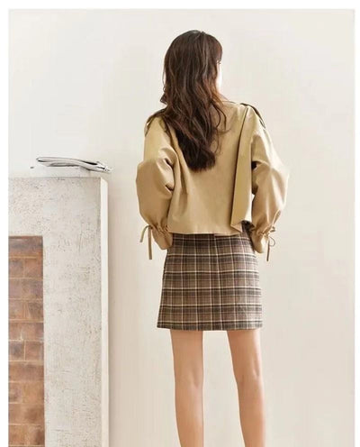 Abrigo Trench Oversized Estilo Coreano con Corte Suelto - Image 21