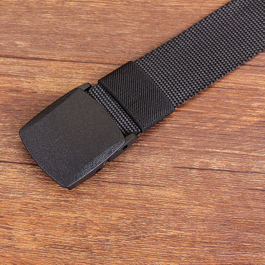Cinturón de Lona Hipoalergénico para Hombre con Hebilla de Plástico - Image 3