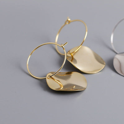 Aretes de Aro Elegantes para Mujer