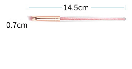 Brocha de Maquillaje Efecto Arenas Movedizas Rosa - Image 19