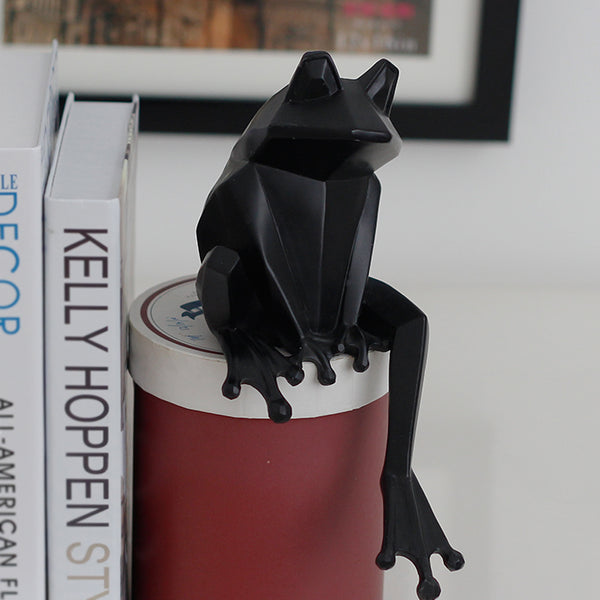Adornos de Resina Rana Origami - Decoración Nórdica Moderna