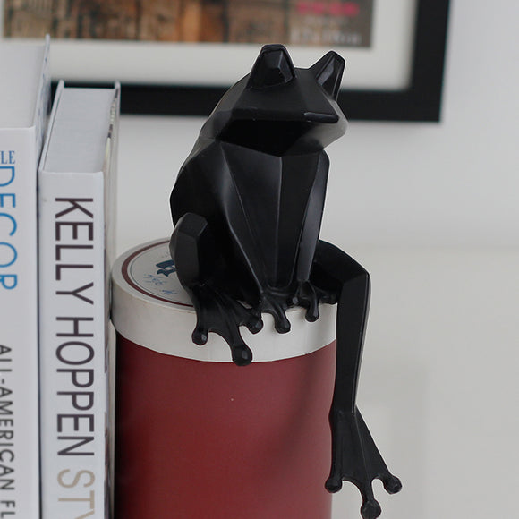 Adornos de Resina Rana Origami - Decoración Nórdica Moderna