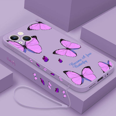 Funda Mariposa para iPhone 14 Pro Max, 11, 12, 13 Pro Max - Image 17