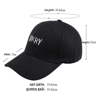 Gorra de Béisbol con Letras Bordadas y Protección Solar - Image 6