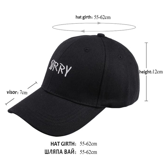 Gorra de Béisbol con Letras Bordadas y Protección Solar - Image 6