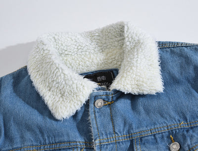 Chaqueta Denim con Forro de Lana - Image 5