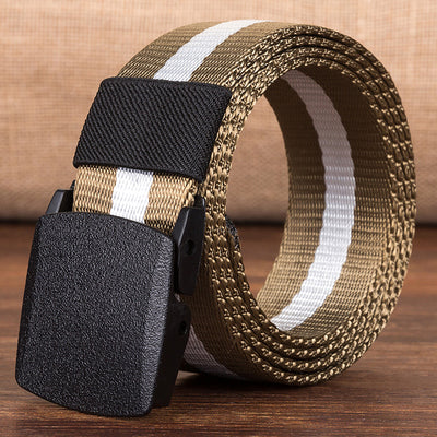 Cinturón de Lona Hipoalergénico para Hombre con Hebilla de Plástico - Image 13