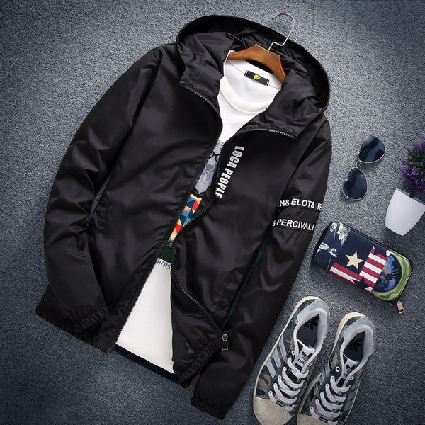 Chaqueta Ligera Impermeable para Hombre - Diseño Versátil y Cómodo - Image 3