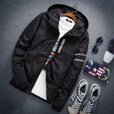 Chaqueta Ligera Impermeable para Hombre - Diseño Versátil y Cómodo - Image 3