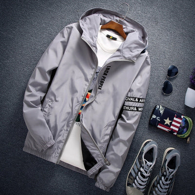 Chaqueta Ligera Impermeable para Hombre - Diseño Versátil y Cómodo - Image 2