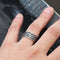 Anillo de Acero Inoxidable Vintage para Hombre