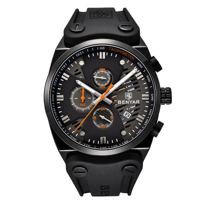 Reloj Deportivo Impermeable Binya Benyar para Hombre - Cuarzo Resistente - Image 8