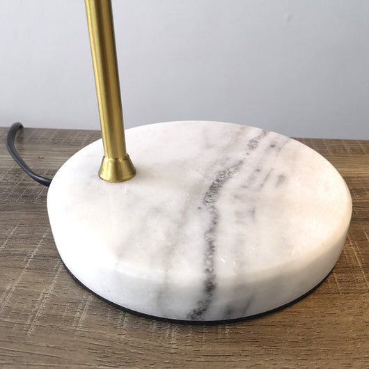 Lámpara de Mesa Mármol Estilo Nórdico Minimalista - Image 2