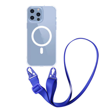 Funda Transparente con Cordón Magnético Desmontable para Celular - Image 4