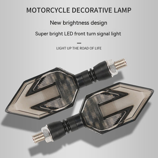 Direccionales LED Tipo Flecha para Moto y Vehículo Eléctrico 12v