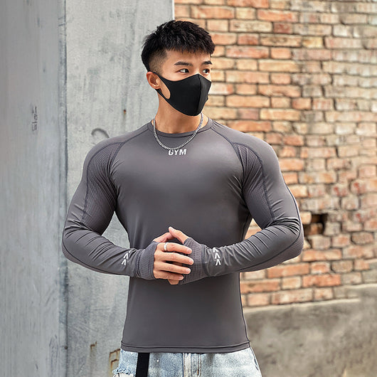 Playera Deportiva Slim Fit para Hombre - Colores Sólidos - Image 11