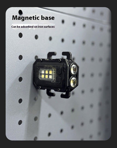 Linterna Táctica Portátil con Montaje para Mochila - Luz de Advertencia Profesional - Image 5