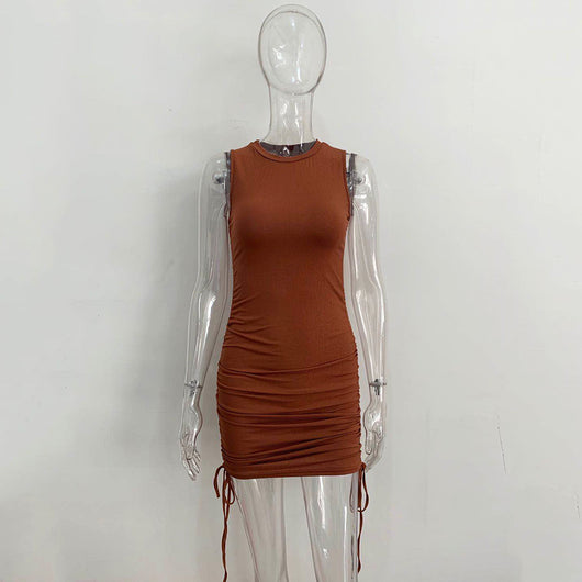 Vestido Chaleco Slim con Bolsa de Cadera - Diseño Minimalista y Elegante - Image 27