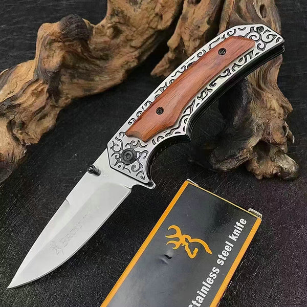 Cuchillo Táctico Plegable de Defensa Personal