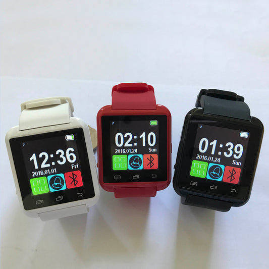 Reloj Inteligente U8 - Pulsera Deportiva Bluetooth con Sincronización Móvil