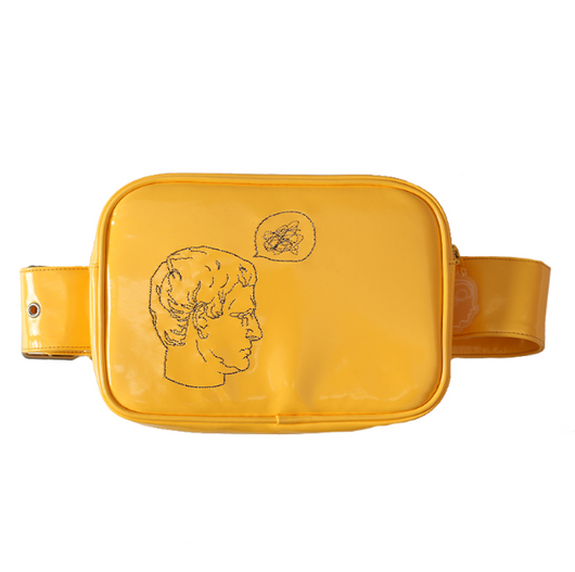 Bolso de Cintura Mini de Cuero Charol con Colores Caramelo Personalizables - Image 3