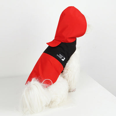 Impermeable para Perros con Diseño Patchwork de Contraste - Image 14