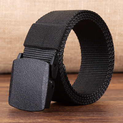 Cinturón de Lona Hipoalergénico para Hombre con Hebilla de Plástico - Image 5
