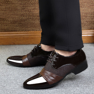 Zapatos de Cuero Formal para Hombre - Elegancia Business Casual - Image 6