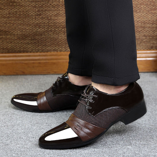 Zapatos de Cuero Formal para Hombre - Elegancia Business Casual - Image 6