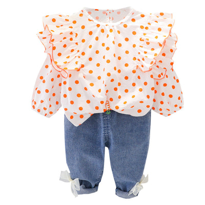 Conjunto Infantil de Manga Larga para Niña - Image 8