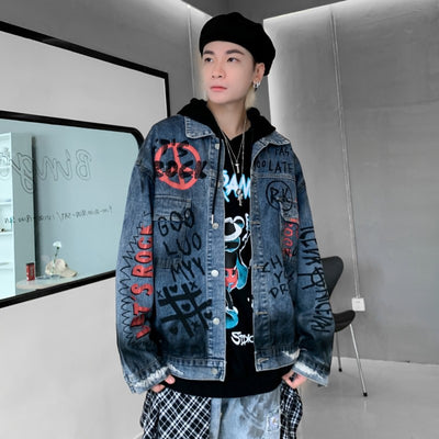 Chaqueta Denim Oversized Unisex con Detalles Rotos - Estilo Urbano - Image 3