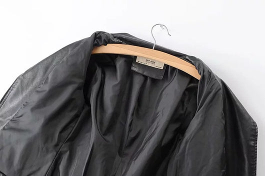 Chaqueta de Cuero para Motocicleta Mujer - Image 5