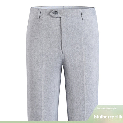 Pantalones de Seda Ligeros para Hombre - Comodidad Premium para Adultos Maduros - Image 10