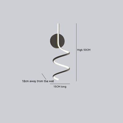 Lámpara de Pared Minimalista Línea para Dormitorio - Image 14