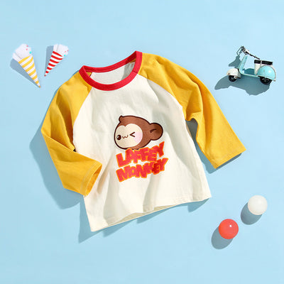 Camiseta Infantil de Algodón Puro con Manga Larga - Image 16