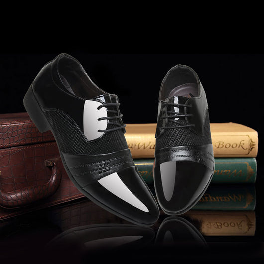 Zapatos de Cuero Formal para Hombre - Elegancia Business Casual - Image 4