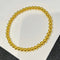Bead Bead Hand String 999 Full Dorado Material 5D Cyanide Free Polished bead 6mm